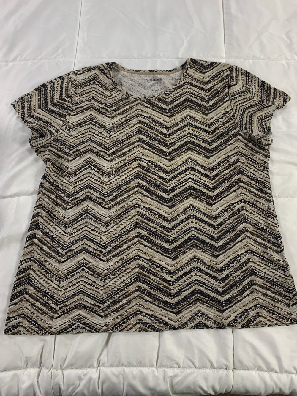 Pre loved CROFT & BARROW shirt womens size L